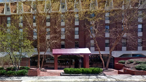 Student Housing Apartment Complex - Exterior View