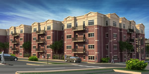 Affordable Housing Building Affordable Housing Building